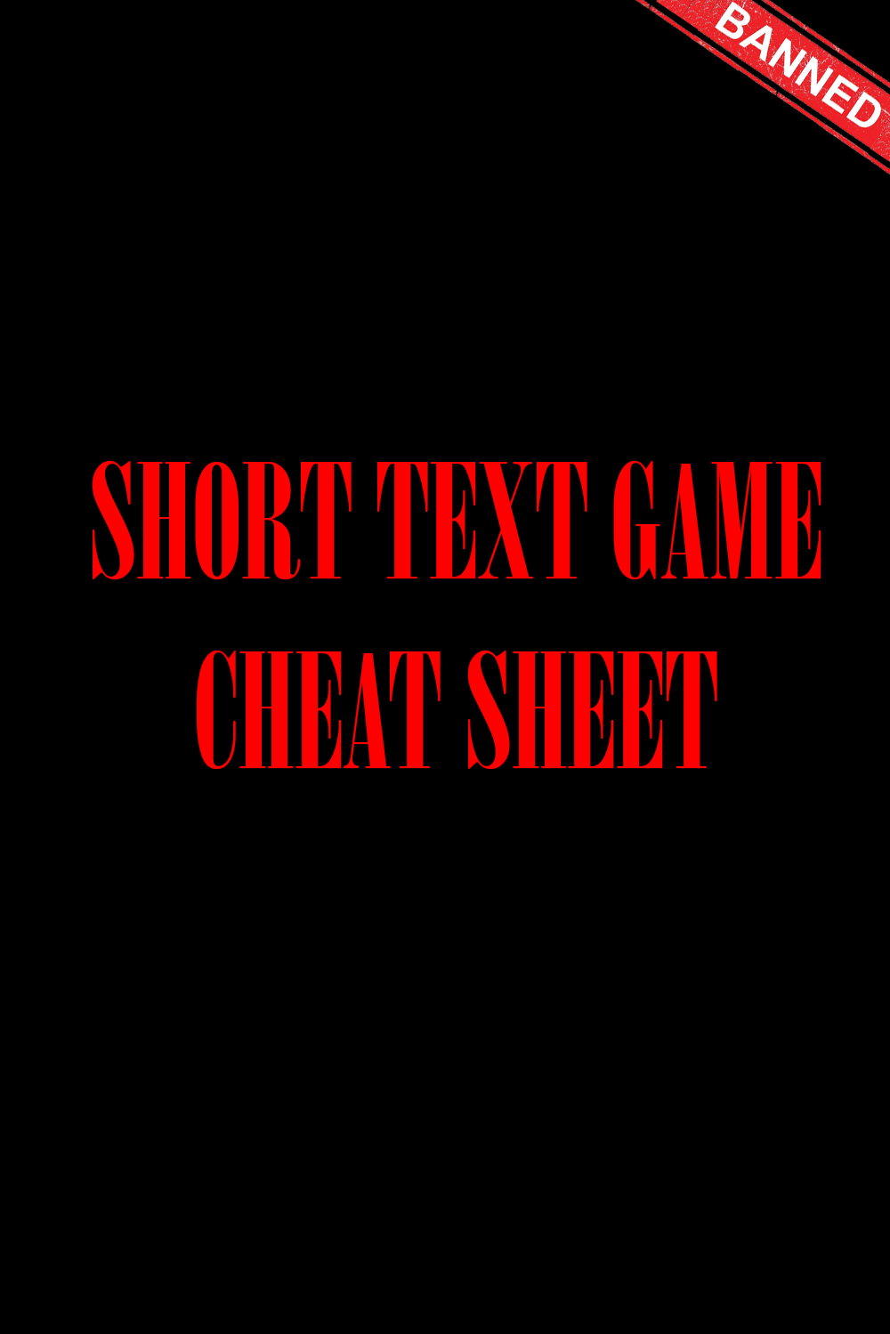 The Text Game Cheat Sheet - Mastering Women's Brain
